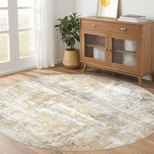 Miniatura 209 de Alfombra de pasillo lavable para cocina: 3 x 10 pies, antideslizante, abstracto, suave, moderno, resistente a las manchas, para interiores, piso