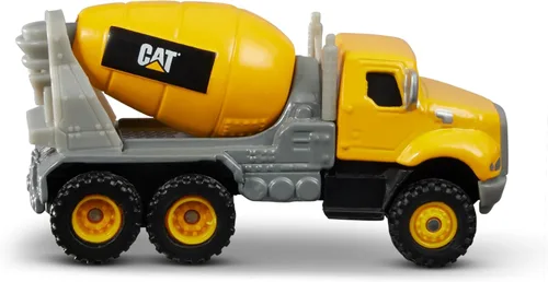 Miniatura 2 de CAT Construction Toys CAT Construction - Paquete de 3 vehículos de metal fundido a presión, camión volquete/mezclador de cemento/nivelador