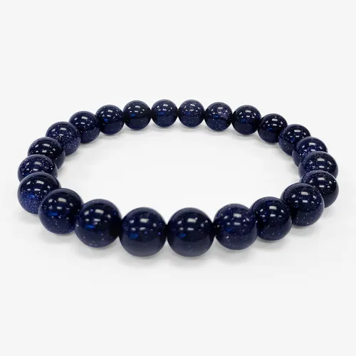 Miniatura 221 de Gem Avenue Handmade Round Bead Stretch Bracelet Unisex Natural Stone Beaded Jewelry for Men & Women, Elastic Wristband for Daily Wear