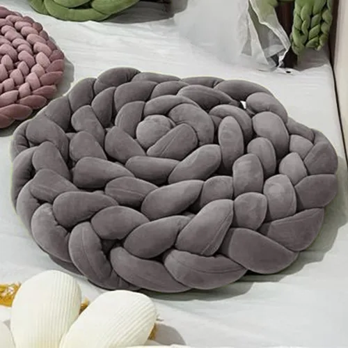 Miniatura 3 de Hilo grueso de terciopelo para tejer con brazo gigante, súper suave, peso tubular jumbo, tejido a mano, tejido a mano para manta, cama de mascotas