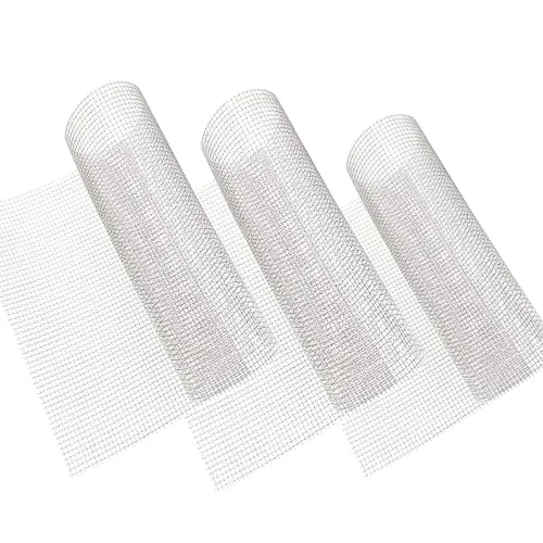 Miniatura 16 de Paquete de 5 mallas de alambre tejido de acero inoxidable 304, nunca se oxida, malla de alambre dura y resistente al calor, malla fina para muchos