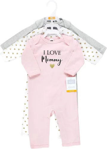 Miniatura 2 de Hudson Baby Enterizos de algodón para niñas bebés