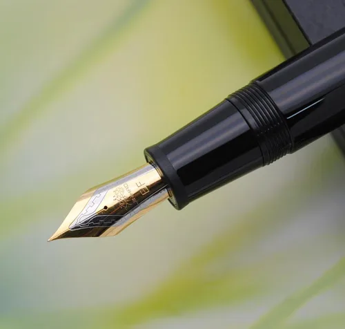 Miniatura 2 de JINHAO 9019 - Pluma estilográfica Dadao Series con convertidor de tinta de alta capacidad (negro, punta extrafina 0.015 in)