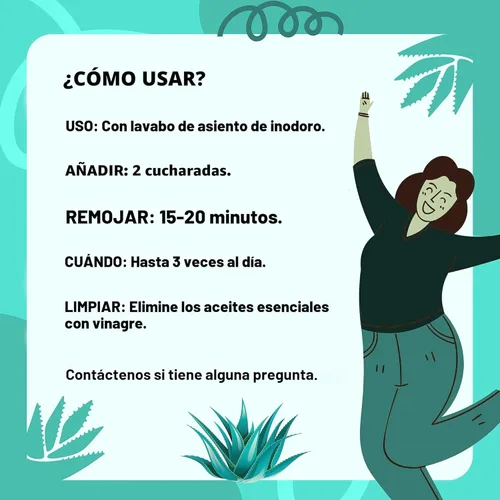 Miniatura 4 de Baño de asiento para hemorroides con mezcla de sales relajantes 20 en 1 + aceites esenciales, concentrado para 15 baños de asiento, alivio cómodo