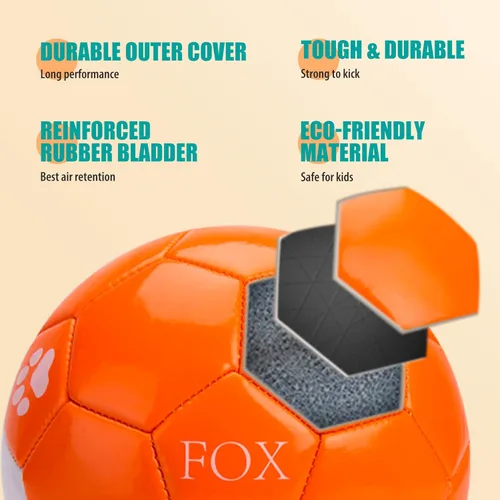 Miniatura 4 de Balón de fútbol para niños pequeños, tamaño 2, pelota pequeña y suave para niños de 1 a 3 a 5 años, juguete deportivo de dibujos animados para niños