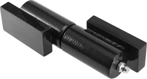 Miniatura 4 de Bisagra de puerta de barril resistente de 5 pulgadas, bisagra de puerta estilo barril de hierro, bisagras de puerta de rampa de remolque