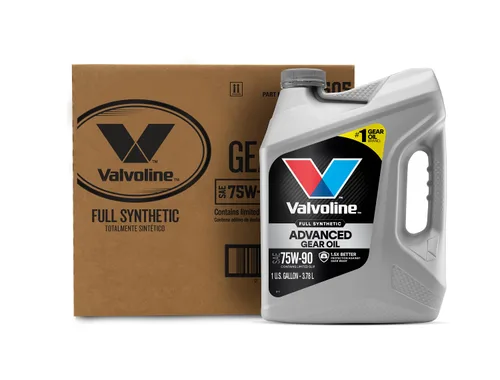Miniatura 17 de Valvoline Flexfill SAE 75W-90 Aceite para engranajes sintético completo 1 cuarto de galón, caja de 4