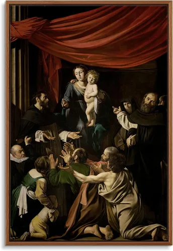 Miniatura 29 de Cuadro en lienzo con marco flotante para pared - El triunfo del cristianismo sobre el paganismo de Gustave Doré - 16 x 24 pulgadas