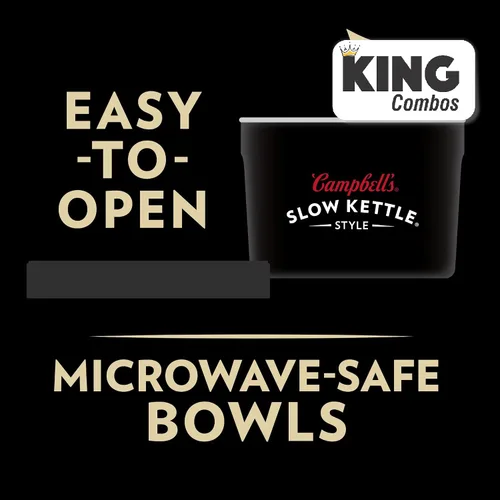 Miniatura 4 de Campbell's Slow Kettle Style - Galletas de tomate y albahaca dulce, 15.5 onzas. Tina + King Combos QR Code paquete de (2)