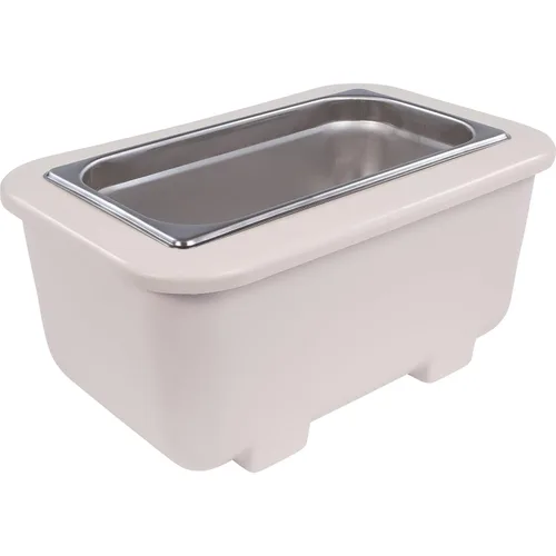 Miniatura 6 de Carlisle FoodService Products CM104203 Coldmaster - Soporte aislado de tamaño completo, capacidad de 24.1 cuartos de galón, 6 pulgadas de Negro