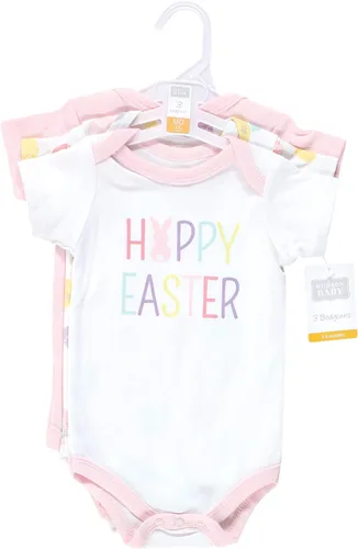 Miniatura 328 de Hudson Baby baby-girls Cotton Bodysuits 3-pack