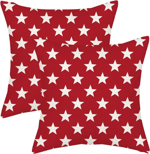 Miniatura 35 de AGAYNA Juego de 2 fundas de almohada decorativas con diseño de acuarela verde salvia para árbol de Navidad de 16 x 16 pulgadas, para sofá, invierno