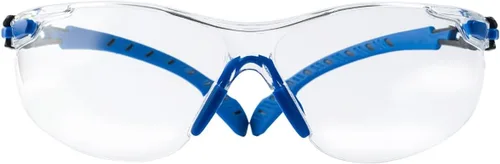 Miniatura 2 de 3M Gafas antivaho con protector Scotchgard, negro/azul, lente transparente