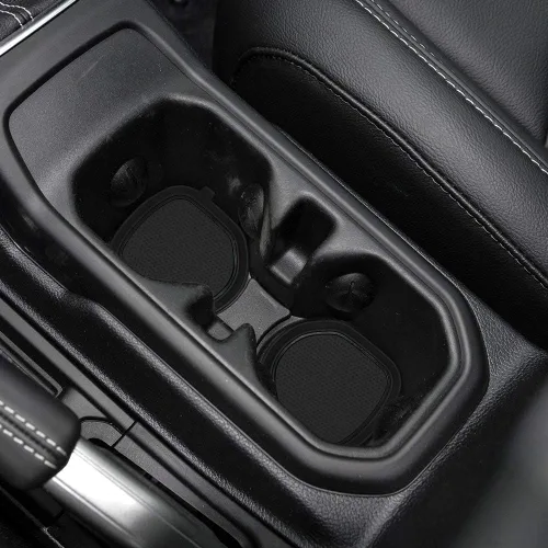 Miniatura 3 de Auovo - Insertos para portavasos de auto, tapetes para vasos, organizador de bandeja para consola central, apto para Wrangler 2018-2023, JL, JLU