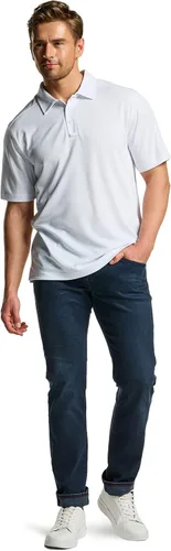 Miniatura 8 de CQR Camiseta polo táctica para hombre, de manga corta, ligera y con Dry Fit, tela piqué, FPU 50+, para exteriores