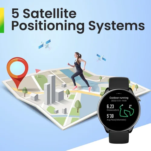 Miniatura 2 de Amazfit GTR Mini - Reloj inteligente de 43 mm, batería para 14 días, GPS, aplicación de fitness AI habilitada, monitoreo de frecuencia cardíaca