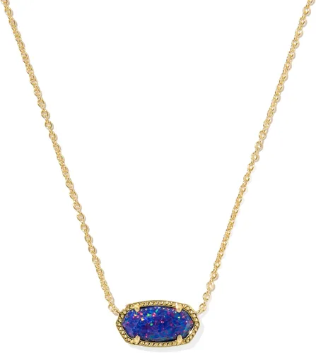 Miniatura 122 de Kendra Scott - Collar Elisa con dije para mujer, joyería de moda, chapado en oro de 14 quilates