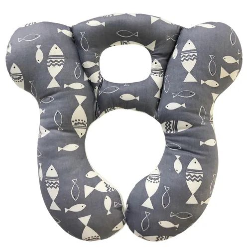 Miniatura 9 de Almohada de viaje para bebé, almohada suave y amigable para la piel para niños para asiento de coche - almohada para recién nacido para cochecito