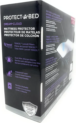 Miniatura 5 de Protect-A-Bed Protector de colchón – Impermeable, transpirable, Tencel Lyocell Top – Disponible en tamaños Queen y King (Queen)