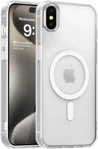 Miniatura 49 de S. Tedazo Funda magnética para iPhone 7 Plus/8 Plus compatible con MagSafe, no amarillea, protección de grado militar, funda ultradelgada a prueba