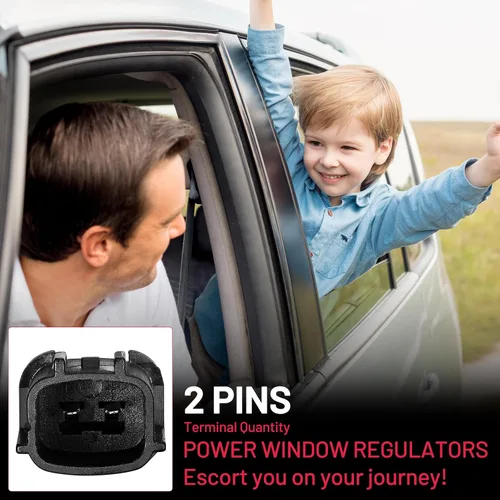 Miniatura 7 de BDFHYK 741-014 Regulador de ventana eléctrica con motor, delantero, lado del conductor, izquierdo, para Chevy Colorado 2004-2012 para GMC Canyon