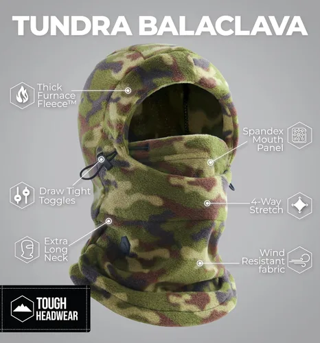 Miniatura 3 de Pasamontañas de vellón, máscara facial de invierno para hombres y mujeres