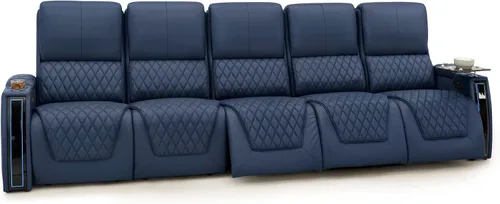 Miniatura 45 de Seatcraft Apex Zero-Gravity CoolZero - Asiento de cine en casa de cuero italiano, reposacabezas eléctrico, lumbar eléctrico, reclinable eléctrico