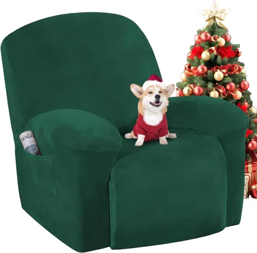 Miniatura 34 de H.VERSAILTEX 1 Pieza Funda para Sillón Reclinable de Terciopelo Fundas Deslizantes para Sillón Reclinable Fundas Deslizantes para Sillón Reclinable