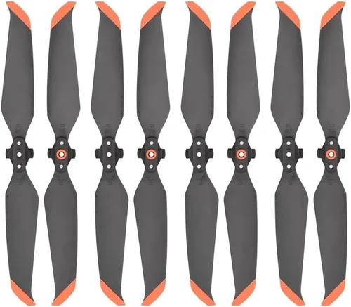 Miniatura 4 de 4 pares de hélices de drone 7238F/apto para DJI Mavic Air 2/apto para DJI AIR 2S de bajo ruido CW CCW ventilador de ala de liberación rápida Dorado