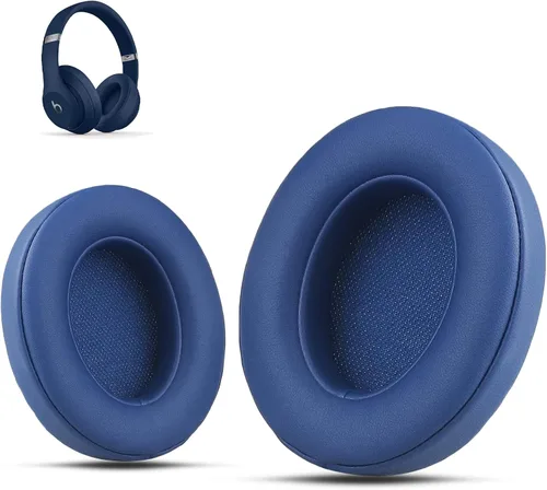 Miniatura 13 de Krone Kalpasmos Beats Studio 3 Almohadillas de repuesto para los oídos, almohadillas de repuesto de Beats Studio 3 para Studio 2 y 3 B0500/B0501