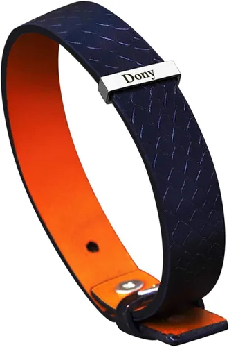 Miniatura 54 de Pulseras de cuero personalizadas para hombre con 1-6 nombres, pulsera trenzada personalizada con cuentas para papá, marido, día del padre, San