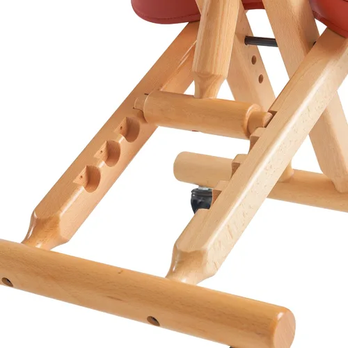Miniatura 7 de Master Massage - Silla plegable ergonómica de madera para oficina, silla plegable de madera para corrección de postura en el hogar, mejora tu