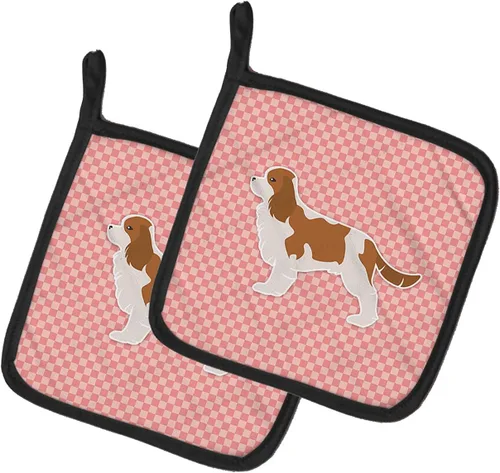 Miniatura 356 de Caroline's Treasures BB3567PTHD - Juego de soportes para ollas de cocina resistentes al calor, almohadillas calientes para cocinar, hornear, Copo