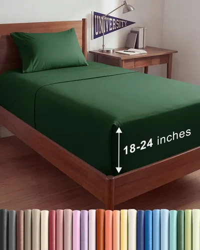 Miniatura 151 de Sábanas King divididas con bolsillos extra profundos, sábanas transpirables y refrescantes de 5 piezas, sábanas de lujo para hotel, suaves, sin 22