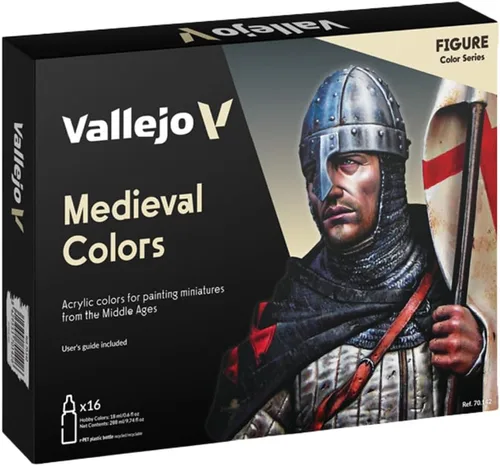 Miniatura 2 de Set de pintura Vallejo, colores medievales, 0.6 fl oz