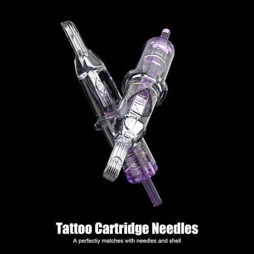 Miniatura 3 de Wormhole Tattoo Agujas de cartucho, 20 cartuchos desechables de aguja de tatuaje 7M1, estándar de 7 pilas Magnum para bolígrafo de tatuaje, máquina