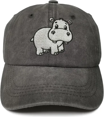 Miniatura 8 de Gorras de béisbol bordadas con animales para niño y niña