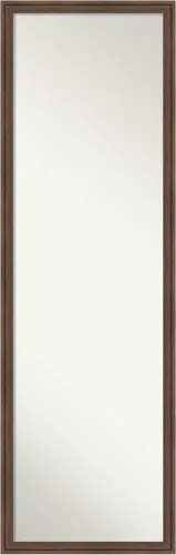 Miniatura 14 de Amanti Art Espejo de pared para puerta, espejo de longitud completa (51.5 x 17.5 pulgadas), espejo estrecho de cuerpo completo para muebles y espejo