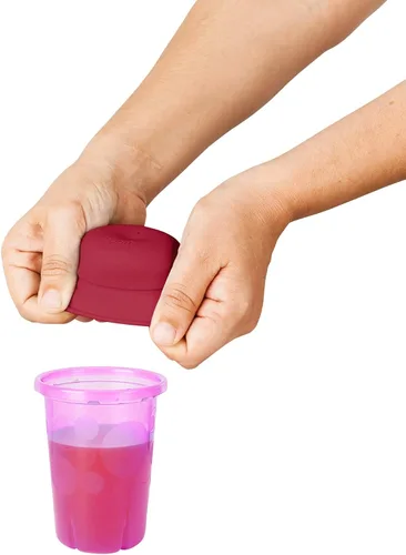 Miniatura 3 de Boon - Cómodo juego de tapas, tamaño universal, para aperitivos Rosa