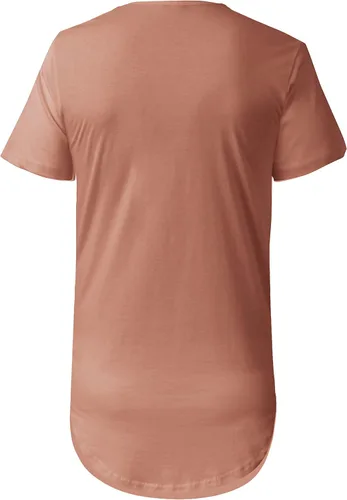 Miniatura 3 de Hat and Beyond Camiseta de manga larga para hombre con dobladillo curvado