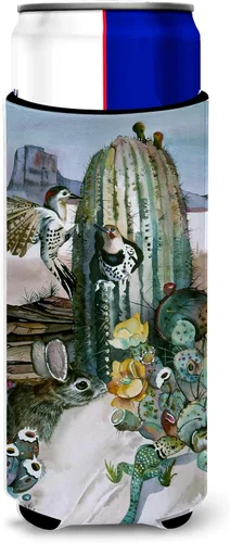 Miniatura 9 de Caroline's Treasures 6015LITERK Flower – Bird of Paradise Botella de vino Hugger Botella Enfriador de Frigorífico Hugger Funda Abrazadora Lavable a