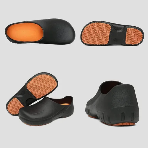 Miniatura 3 de Men's Non Slip Work Shoes for Chef, Oil Resistant Chef Shoes for Men, Food Service Shoes for Restaurant, Zapatos de Cocina para Hombres