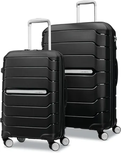 Miniatura 54 de Samsonite Freeform de carcasa rígida expandible con ruedas giratorias dobles, Negro