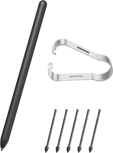 Miniatura 11 de Lápiz Táctil para Samsung Galaxy S22 Ultra 5G SM-S908, Kit de Reemplazo S Pen S22 Ultra con Sensibilidad a la Presión de 4096, Sin Bluetooth Negro
