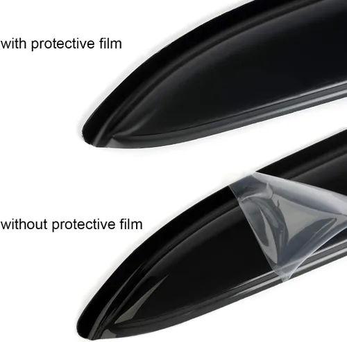 Miniatura 5 de 94117 Deflector de ventilación de viento para ventana lateral, 4 unidades de protector de lluvia de humo oscuro para Jeep Commander 2006-2010
