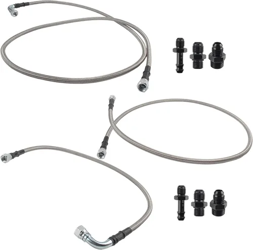 Miniatura 2 de AUTOKAY 47RE Kit de líneas de refrigeración de transmisión resistente para Dodge Ram Cummins 5.9L 1996-2002