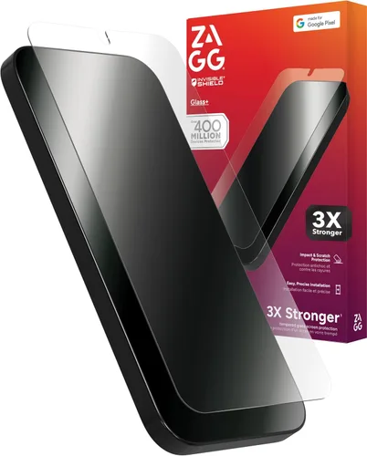 Miniatura 4 de ZAGG InvisibleShield Glass+ - Protector de pantalla de vidrio templado - Hecho para Google Pixel 3A - Compatible con fundas