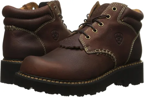 Miniatura 7 de Ariat Canyon Boots - Botines de piel con cordones y puntera redonda para mujer