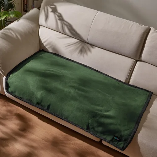 Miniatura 18 de Kritter Planet - Manta impermeable y a prueba de orina para perros grandes; manta suave, reversible y a prueba de líquidos para proteger el sofá