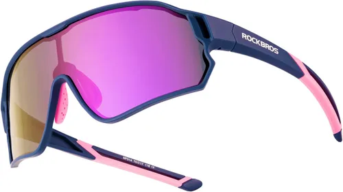 Miniatura 11 de ROCKBROS Lentes de sol polarizados para niños, gafas de sol deportivas para ciclismo, protección UV400 para jóvenes, niños y niñas de 8 a 14 años